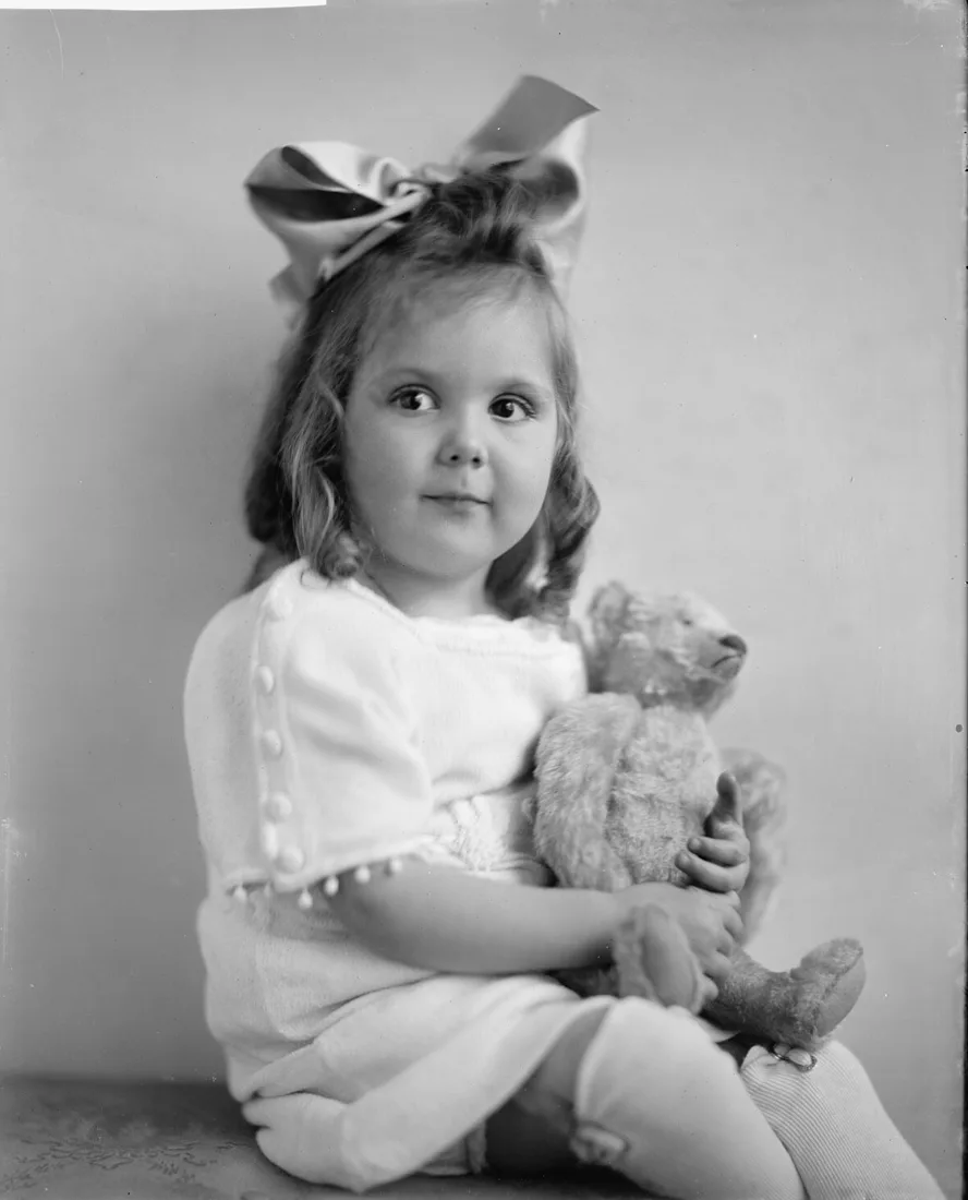 Original black-and-white photo