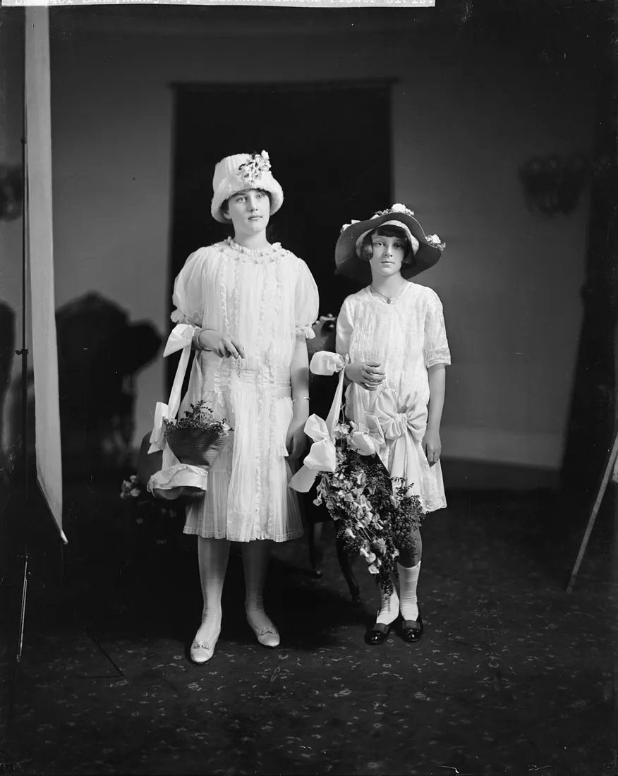 Original black-and-white photo